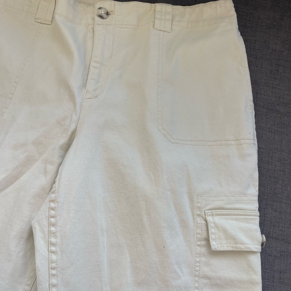 Coldwater Creek Light Tan Cargo Pants